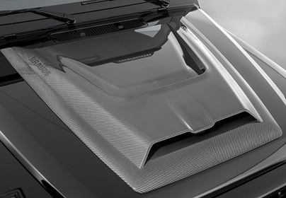 hood atachment carbon